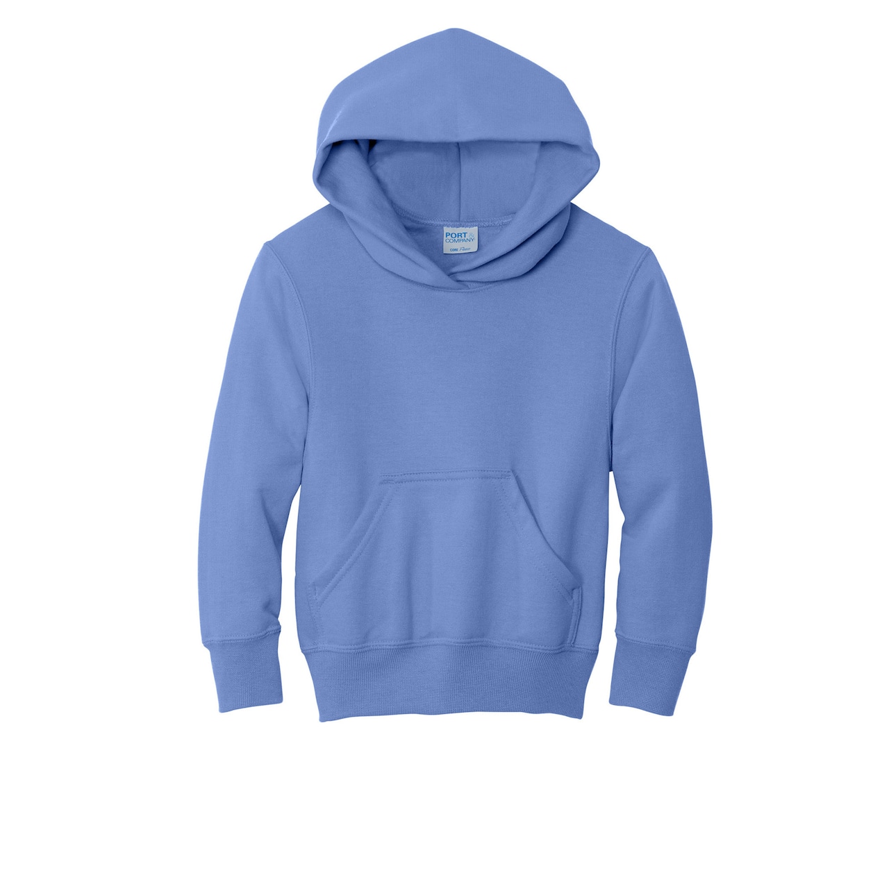 Port & Company® Colors Youth Core Fleece Pullover Hooded Sweatshirt
